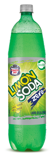 BEBIDA GASEOSA PET LIMÓN SODA ZERO 1,5 Lts.