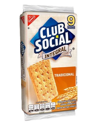 GALLETA INTEGRAL CLUB SOCIAL 216 Grs.