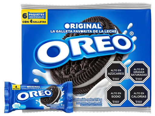 GALLETA REGULAR CHICA OREO 216 Grs.