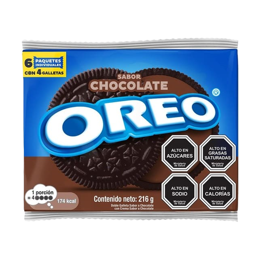 GALLETA CHOCOLATE CHICA OREO 216 Grs.