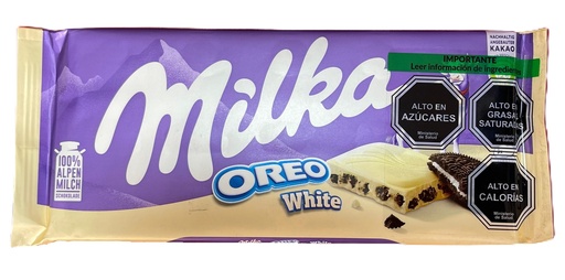 CHOCOLATE OREO WHITE MILKA 100 Grs.