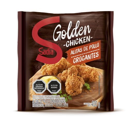 ALITAS DE POLLO REBOZADAS SADIA 400 Grs.