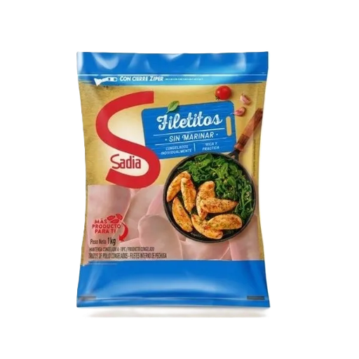 FILETILLO POLLO IQF SADIA 1 Kilo
