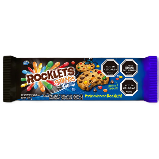 GALLETA VAINILLA ROCKLETS 165 Grs.