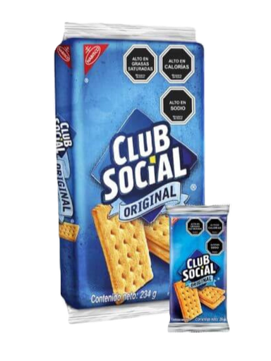 GALLETA ORIGINAL CLUB SOCIAL 216 Grs.