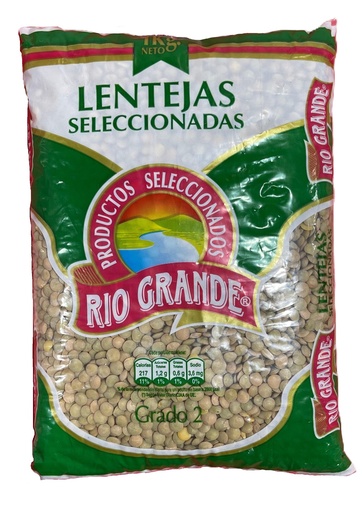 LENTEJAS CALIBRE 6 MM RIO GRANDE 1 Kilo