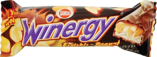 BARRA DE CHOCOLATE MANY WINERGY 58 Grs.