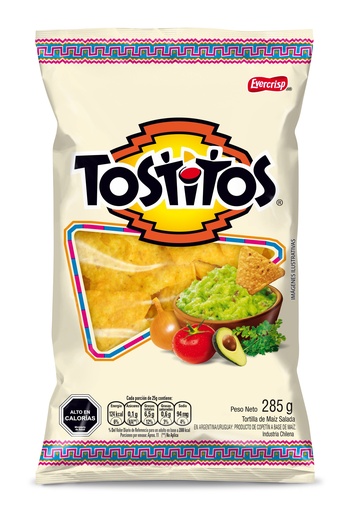 TOSTITOS SAL EVERCRIP 285 Grs.