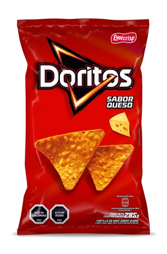 DORITOS SABOR QUESO EVERCRIP 285 Grs.