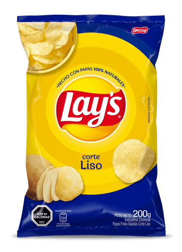 PAPAS FRITAS LAYS LISA 200 Grs.