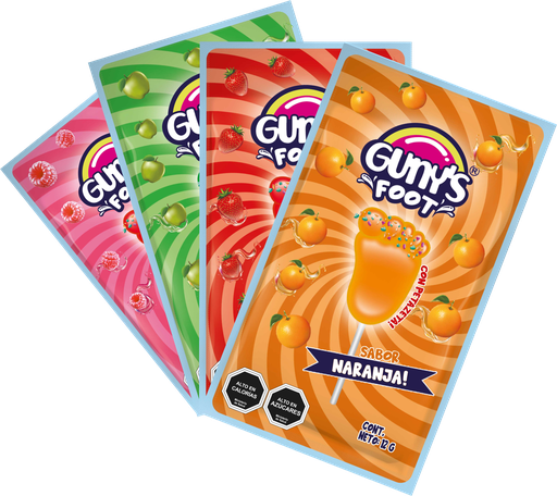 PALETA FOOT PETA ZETA GUNYS 12 Grs.