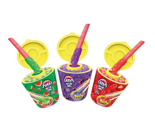 PALITOS DE GOMITAS ACID DIPS GUNYS 98 Grs.