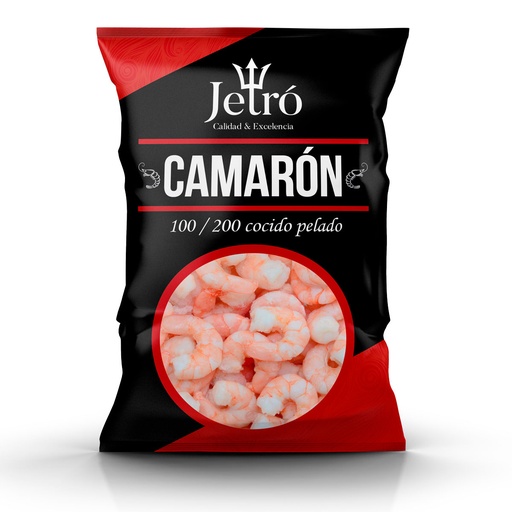 CAMARON 100-200 COCIDO JETRO 1 Kilo