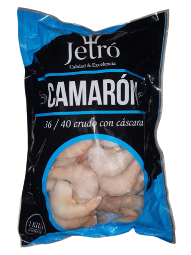 CAMARON 36-40 C/CÁSCARA JETRO 1 Kilo
