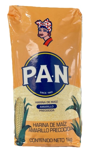 HARINA DE MAIZ AMARILLA PAN 1 Kilo