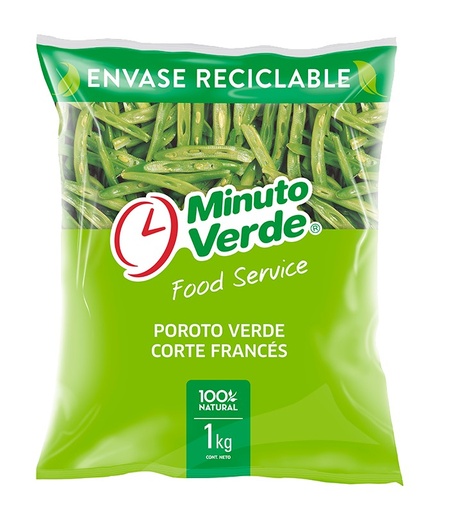 POROTO VERDE CORTE FRANCES MINUTO VERDE F 1 Kilo