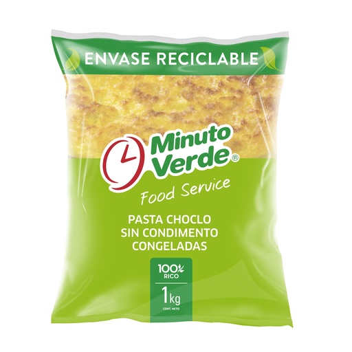 PASTA DE CHOCLO CONGELADO MINUTO VERDE 1 Kilo