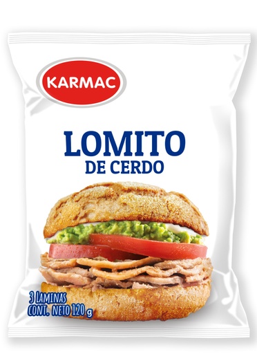 LOMITO DE CERDO KARMAC 120 Grs.