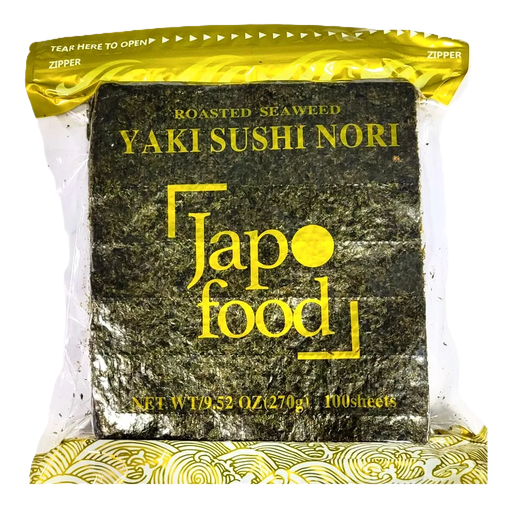 NORI GOLD JAPOFOOD BOLSA 100 Hojas