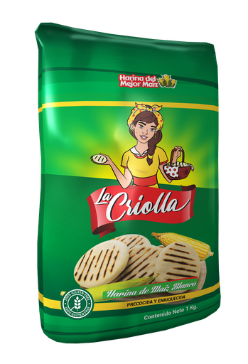 HARINA DE MAIZ LA CRIOLLA 1 Kilo