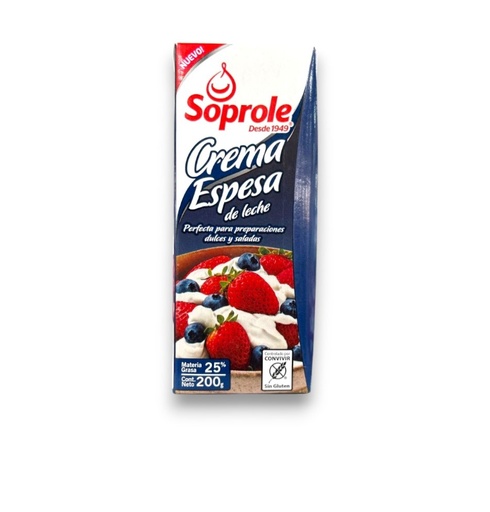 CREMA PARA BATIR SOPROLE 200 ML