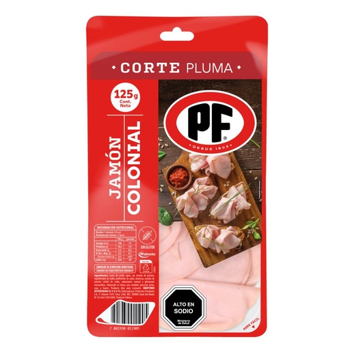 JAMON COLONIAL PF 125 Grs.