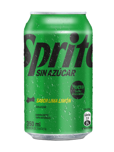 BEBIDA LATA ZERO SPRITE 350 CC