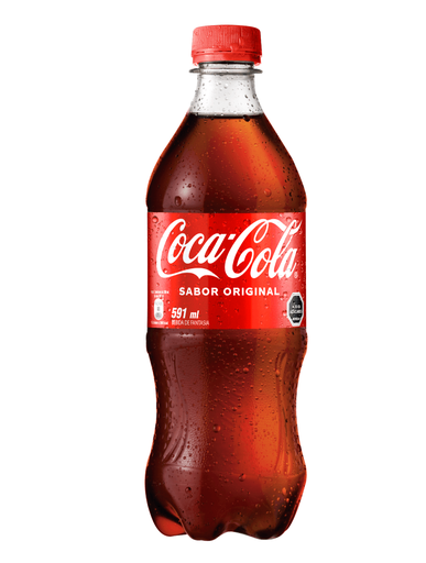 BEBIDA PET COCA-COLA 591 CC