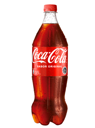BEBIDA PET COCA-COLA 1,5 Lts.